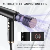 KOMEX cross-border new products: High-speed brushless 110,000 RPM folding hair dryer for Europe and America, high-power constant-temperature negative ion hair dryer, and salon screen display hair dryer Specification image